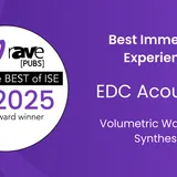 Best Immersive Experience of ISE 2025 — rAVe Publications