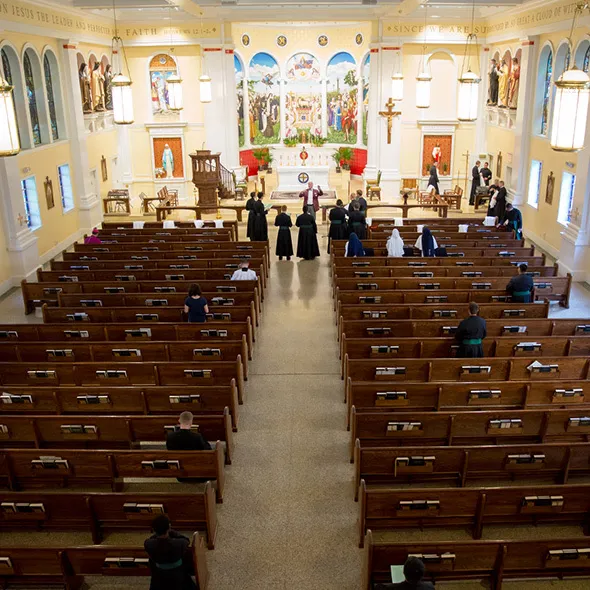 St Ann Catholic Church — installation photo