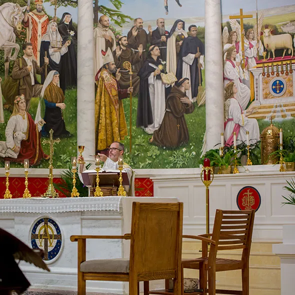 St Ann Catholic Church — installation photo