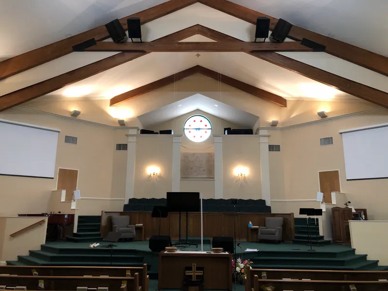Westport Baptist Church — installation photo